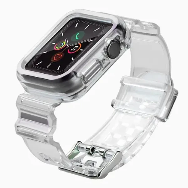 Hurtel Silicone Strap Set pro Apple Watch 38 mm černá / Řemínek