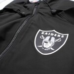 New Era Pánská bunda Las Vegas Raiders NFL Quarter Zip Windbreaker Velikost: L
