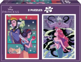 EDUCA Puzzle Disney padouchové a princezny