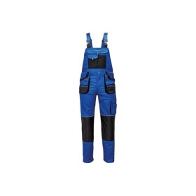 Montérkové kalhoty CARL BE-01-004 pánské s laclem royal-černé 54 royal-černé