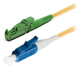 XtendLan FO patch E2000/APC-LC 2m / Optický patch kabel / simplex / 9/125 / G.652d ZWP / LS0H (FOP-E2LC-S-2-9)