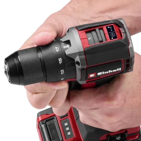 Einhell TP-CD 18/50-C Li-i BL - Solo červená/černá / Aku příklepová vrtačka / 18V / 50 Nm / 13 mm sklíčidlo / Bez aku (4514400)