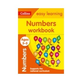 Activity Book Ages 3-5 - Numbers Workbook - Collins Easy Learning