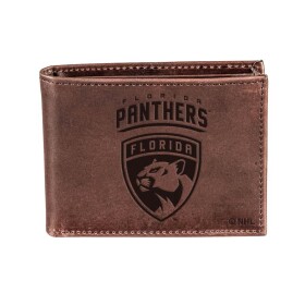 Evergreen Enterprises Kožená Peněženka Florida Panthers NHL Bi-Fold Leather Wallet - Brown