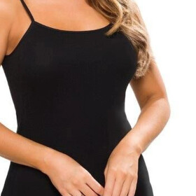 Dámské tílko Rita black plus - EMILI černá 3XL