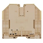 Weidmüller Z-series, Feed-through terminal, Rated cross-section: 2,5 mm², Tension clamp connection, Wemid, Dark Beige, ZDU 2.5 1608510000-100 100 ks