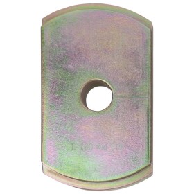 KS Tools 460.0835 Adaptérová deska, Ø vnitřní 119 mm, Ø vnější 130 mm