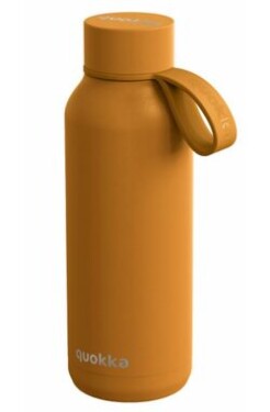 Quokka Nerezová termoláhev s poutkem Solid hořčicová 510 ml (Q40183)