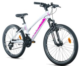 Dětské kolo LEADER FOX SPIDER dívčí 24", model 2026-1, barva bílá