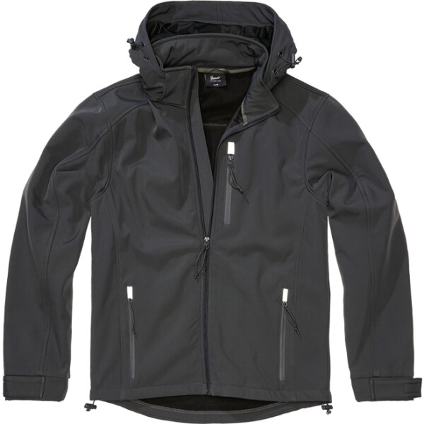 Brandit Bunda Softshelljacket Hurricane antracitová S