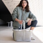 Nákupní košík Reisenthel Carrybag Herringbone sand