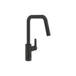 GROHE - QuickFix Start Elektronická dřezová baterie s výsuvnou sprškou, bateriové napájení, matná černá 1012432430