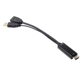 Club3D adaptér HDMI na DisplayPort / 18cm / UHD 4096x2160@30 Hz Full HD 1920 x 1080p@120Hz (CAC-2330)