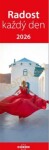 Kalendář záložkový 2026 - Radost každý den