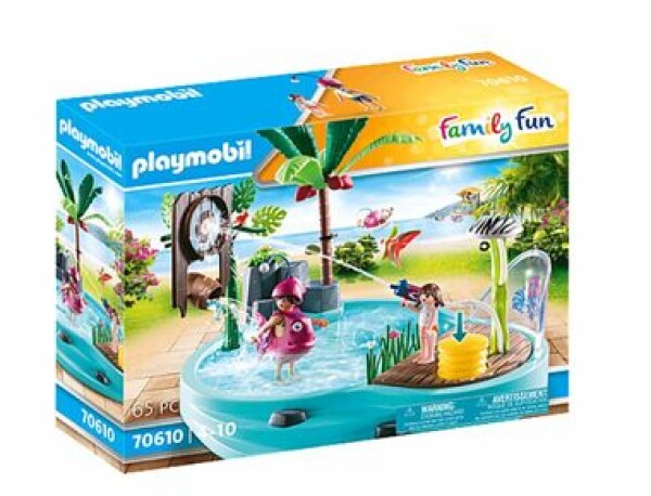 Playmobil Family Fun 70610 Zábavný bazén se stříkající vodou /od 4 let