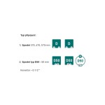 Instalprojekt - Koupelnový radiátor TRICK bílá barva - Barva - Bílá, Doporučená topná tyč (W) - 900, Rozměr A - 55, Rozměr C - 185, Skutečný rozměr radiátoru (v mm) - 530 x 1847 mm, Typ připojení - Středové 50 mm RADTRK501835SP