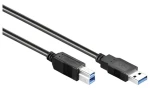 Good Connections USB 3.0 A-B černá / Kabel / USB-A – USB-B / 5 m / USB 3.2 Gen 1 (2710-S05)