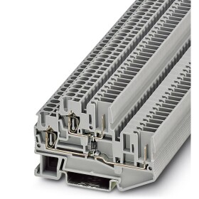 Phoenix Contact 3040753 řadová svorka pro konstrukční prvky 5.2 mm pružinová svorka šedá 50 ks