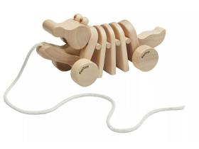 PlanToys PlanToys Tančící krokodýl - přírodní