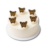 Dortisimo Čokoládová dekorace Bombasei Motýl 5 cm (6 ks)