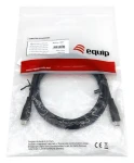 Equip černá / Kabel / USB-C - USB-C / 2 m / USB 2.0 / 3 A (128887)