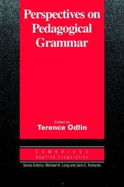 Perspectives on Pedagogical Grammar: PB - Terence Odlin