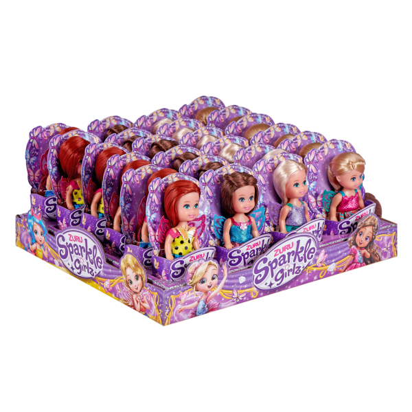 Víla Sparkle Girlz s křídly malá v kornoutku - Alltoys Sparkle Girlz