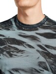 ICEBREAKER Mens Mer 125 Cool-Lite Speed SS T MotionAOP, Flint Blue/Black/Aop (vzorek) velikost: M