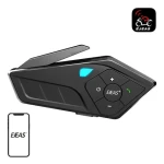 EJEAS E1PRO černá / Handsfree sluchátka na helmu / Bluetooth 5.1 / IP67 / USB-C (E1PRO)