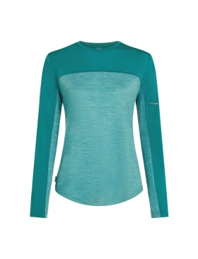 ICEBREAKER Wmns Mer 125 Cool-Lite Sphere LS Tee CB, Tidaltalhthr/Tidalteal/Cb velikost: S