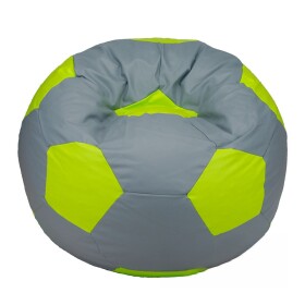 FRONTI Sedací vak - míč 70 cm - šedá + zelená