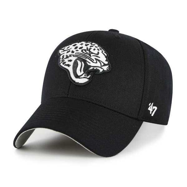 47 Brand Pánská kšiltovka Jacksonville Jaguars NFL Black & White MVP Adjustable