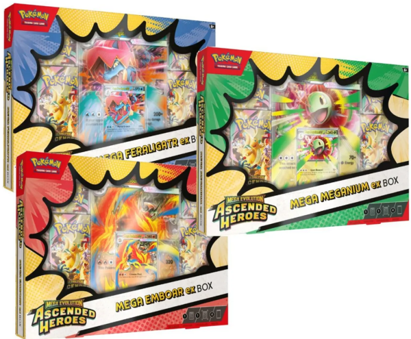 Pokémon TCG: Mega Evolution 2.5 Ascended Heroes - ex Box