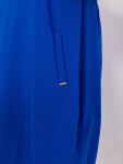 Kobaltově modré bavlněné šaty větší velikosti