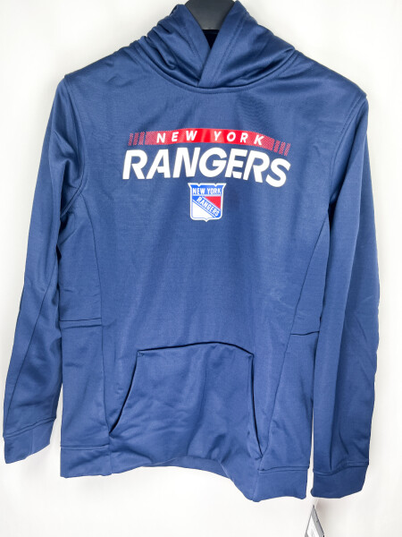 Outerstuff Dětská Mikina New York Rangers Authentic Pro Hood Po Hoodie Velikost: Dětské let)