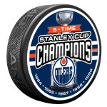 Mustang Puk Edmonton Oilers NHL Stanley Cup Champions Puck Stand