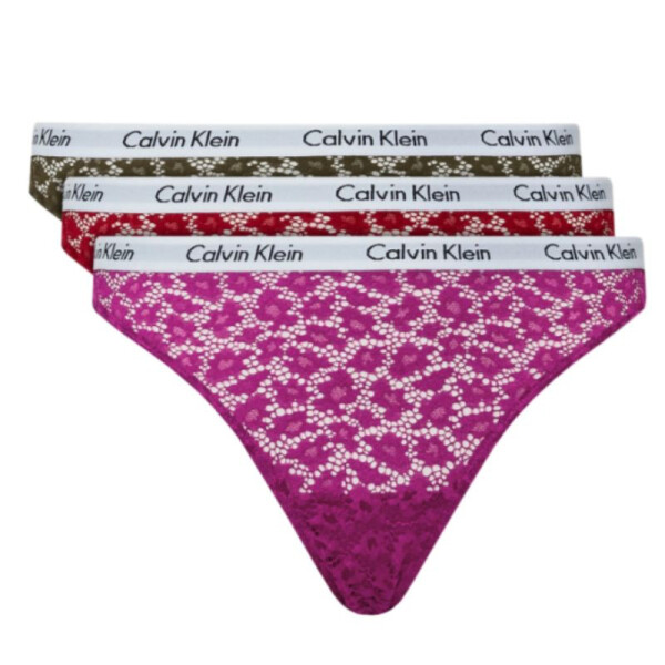 Calvin Klein Spodní prádlo Bikiny 3Pk 000QD3926E dámské