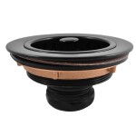 RAV Slezák - Výpusť dřezová 6/4", Černá - matná MD0819CMAT MD0819CMAT