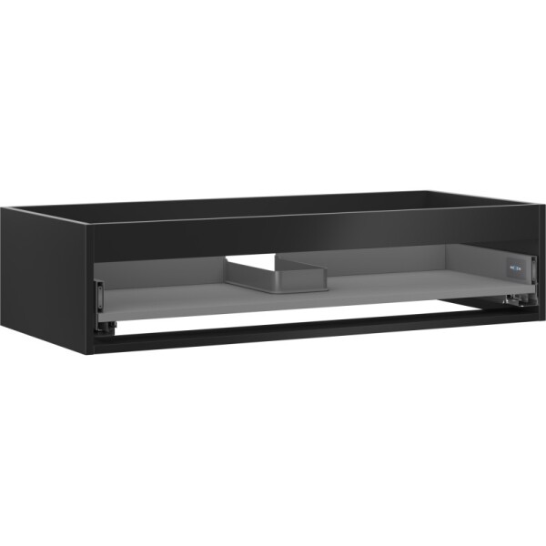 MEXEN - Box-A skříňka pro umyvadlo 100, 1 šuplík, černá mat 91AX0-1000-235-1-71