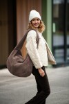 Taška přes rameno Reisenthel Moonbag Teddy chocolate
