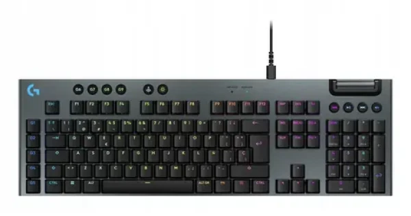 Logitech G915 X WIRED černá / Herní klávesnice / ESP layout / USB / RGB Lightsync (920-012943)