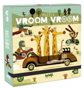 LONDJI Puzzle Velké závody - 50 pcs