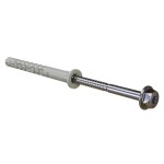 Hmoždinka rámová s vrutem šestihran, TORX 8 x 80 mm, STALCO PERFECT, bal. 50 ks