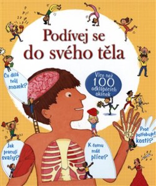 Podívej se do svého těla více než 100 odklápěcích okének Louie Stowell