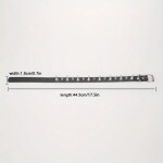 Dovoz Obojek s hroty punk Barva: hroty dlouhé