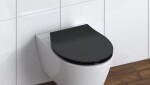 Schütte SLIM BLACK| Duroplast, Soft Close 4008431827100