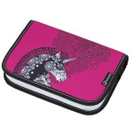 Bagmaster školní penál CASE LIM Pink/Black/White