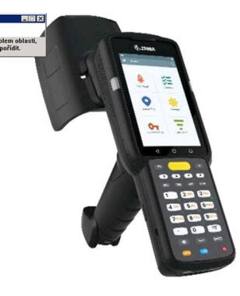 ZEBRA MC3390XR 2D MR Num Gun / 2D SE4750 / BT / Wi-Fi / numerická klávesnice / displej / Android 10 (MC339U-GF2EG4EU)