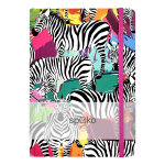 Zápisník linkovaný A5 Spoko, 75g, 96 str.- Jungle II (zebra)