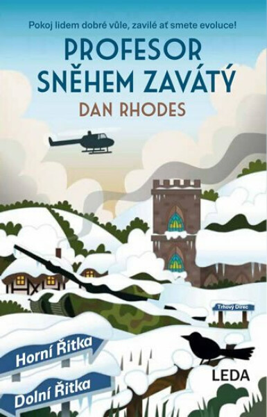 Profesor sněhem zavátý (poškozená) - Dan Rhodes
